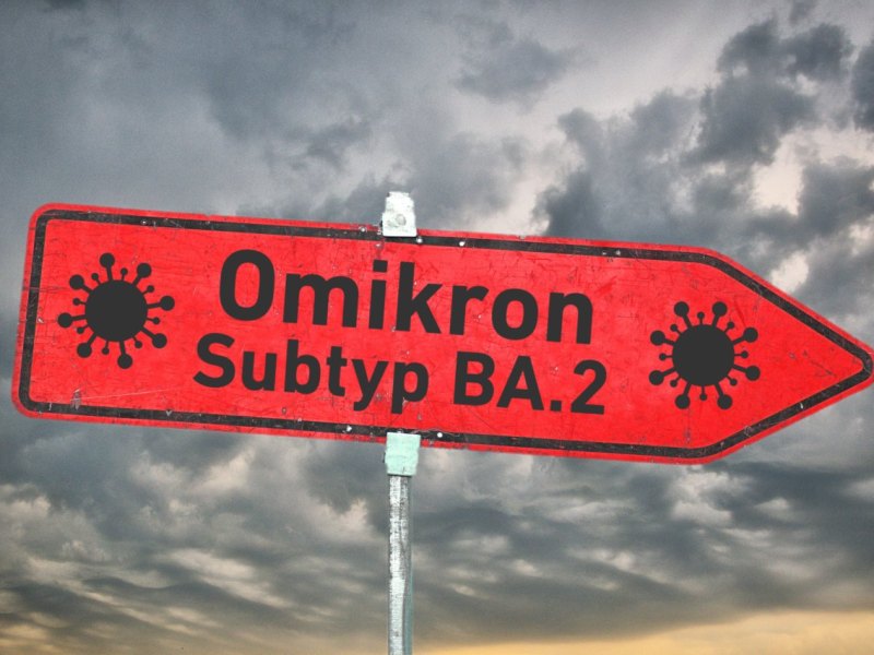 BA.2 Subtyp Omikron