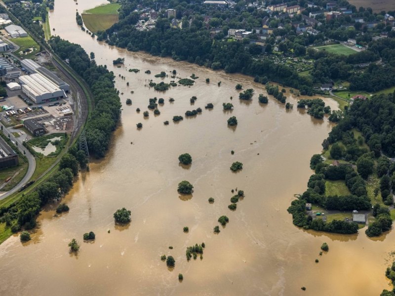 Bochum: Das Hochwasser hat auch die Ruhrgebietsstadt getroffen.