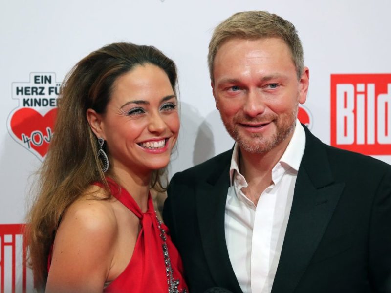 Christian Lindner und und Franca Lehfeldt..