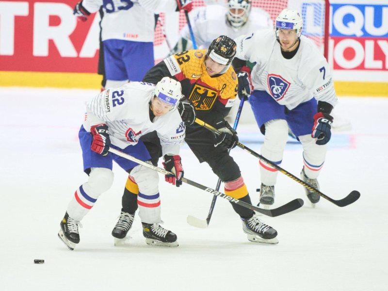 Eishockey WM 2022 Deutschland Frankreich