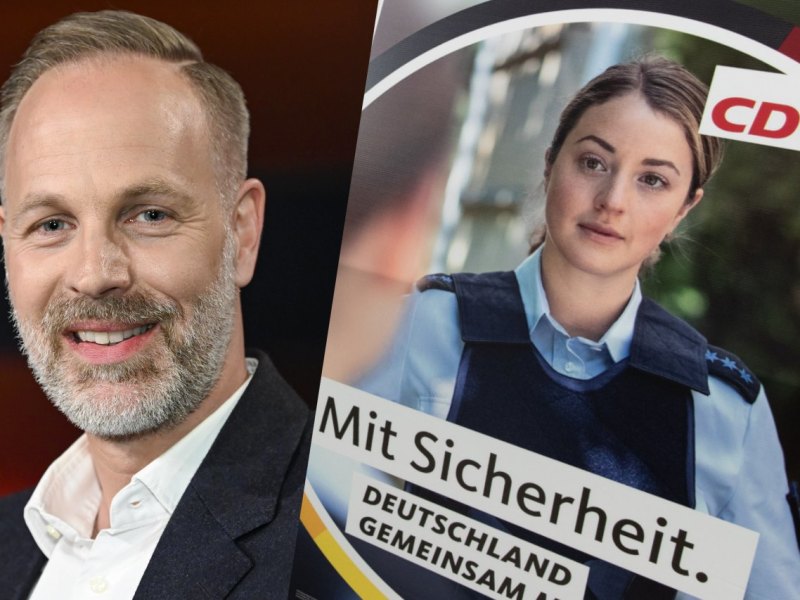 Essen: CDU hat Ärger wegen Wahlplakat mit Polizistin.