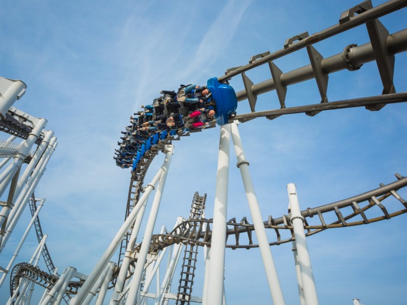 MP Xpress im Movie Park in Bottrop., , Van Helsings Factory im Movie Park Bottrop.