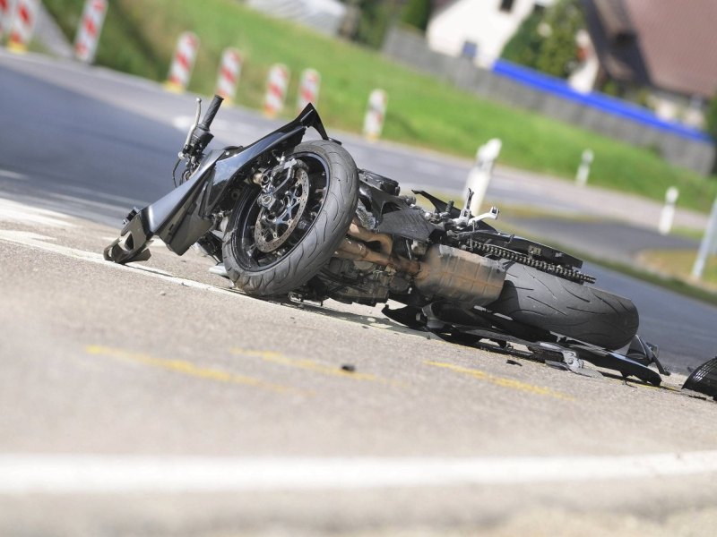 Motorrad Unfall