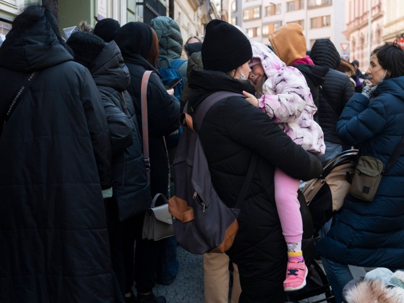 Ukraine-Flüchtlinge. (Archivfoto)