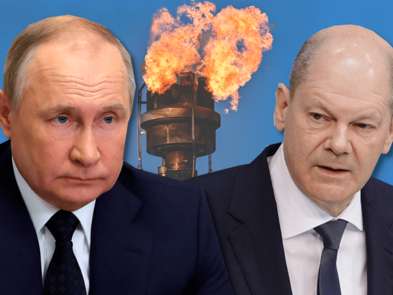 Putin Gas Scholz