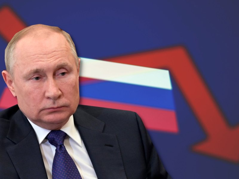 Putin Russland Rubel