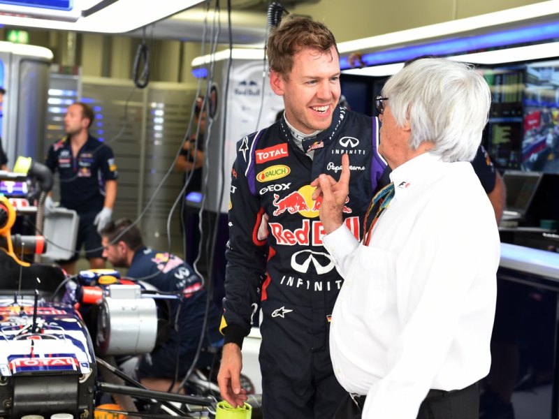 Sebastian Vettel Formel 1 Ecclestone Red Bull