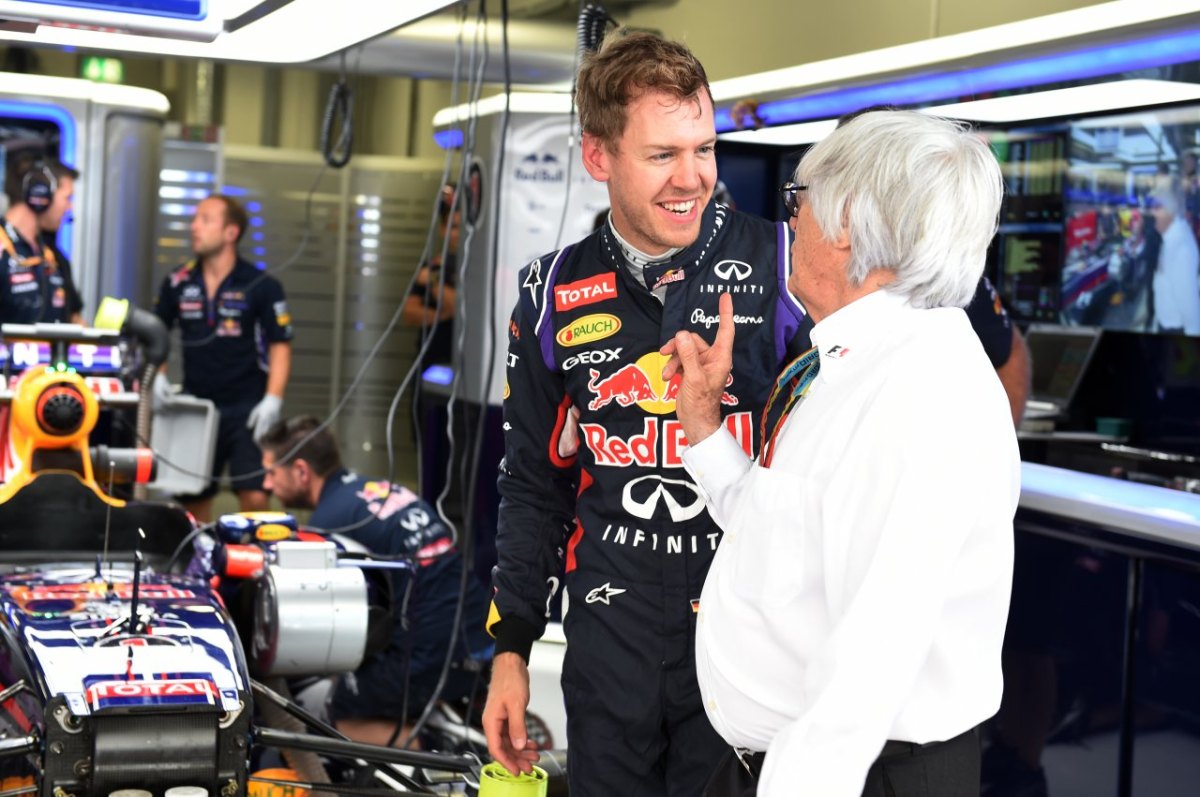 Sebastian Vettel Formel 1 Ecclestone Red Bull