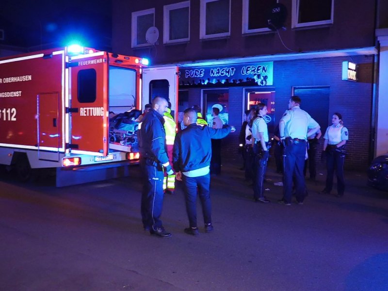 oberhausen messer massenschlägerei