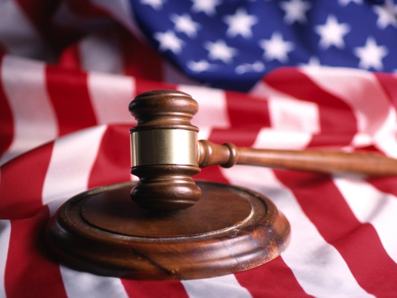 usa, us-gericht, hammer, flagge, jury, geschworenenjury, symbol, symbolbild, prozess, richter