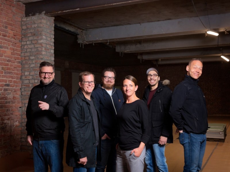 Das neue Rotunde-Team: v.l. Steffen Korthals, Sven Nowoczyn, Norman Debes, Anja-Kristina Schröder, Baris Özer und Thomas Helbig.