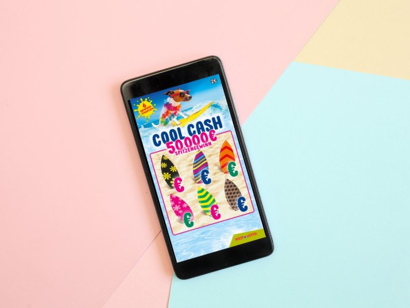 Rubbellos mit eingebautem Sommer-Feeling