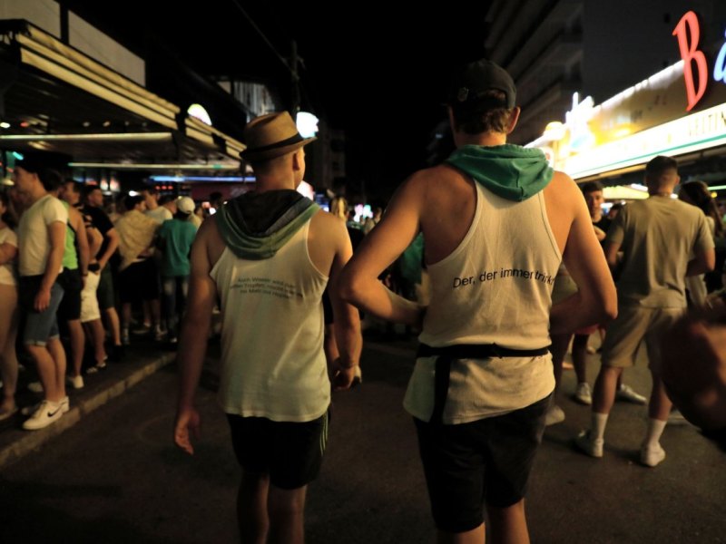 Partyviertel auf Mallorca