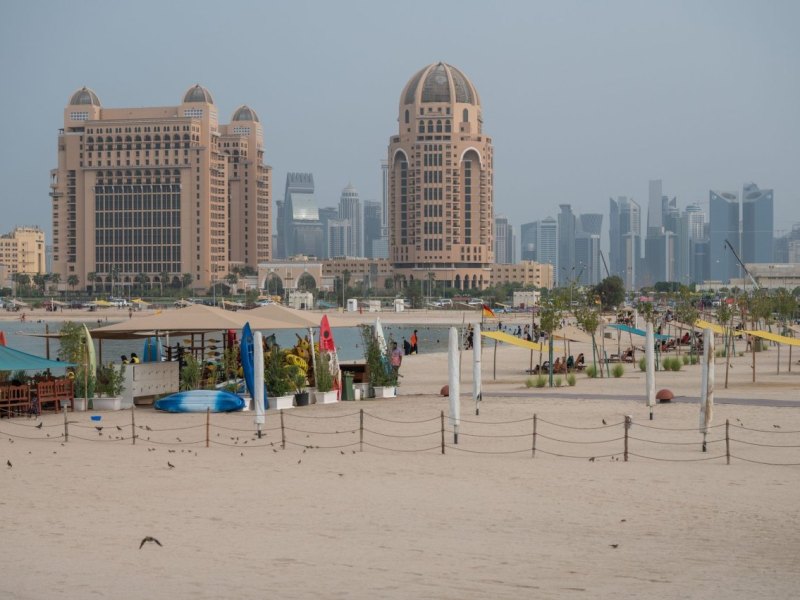 Doha Wüste WM-Land Katar