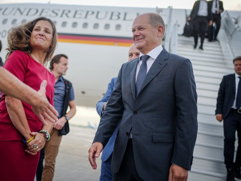 Olaf Scholz Habeck Maske