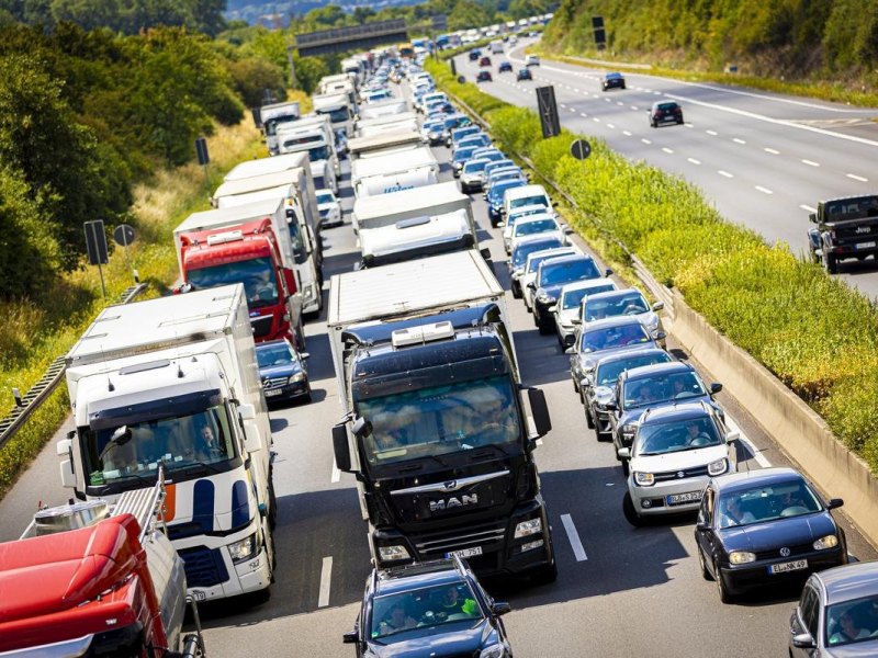 Stau Rückreise Verkehrslage Verkehr