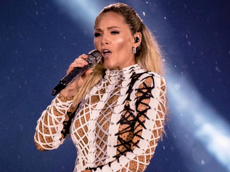 Helene Fischer sang am Wochenende vor 130.000 Fans., Helene Fischer sang am Wochenende vor 130.000 Fans.