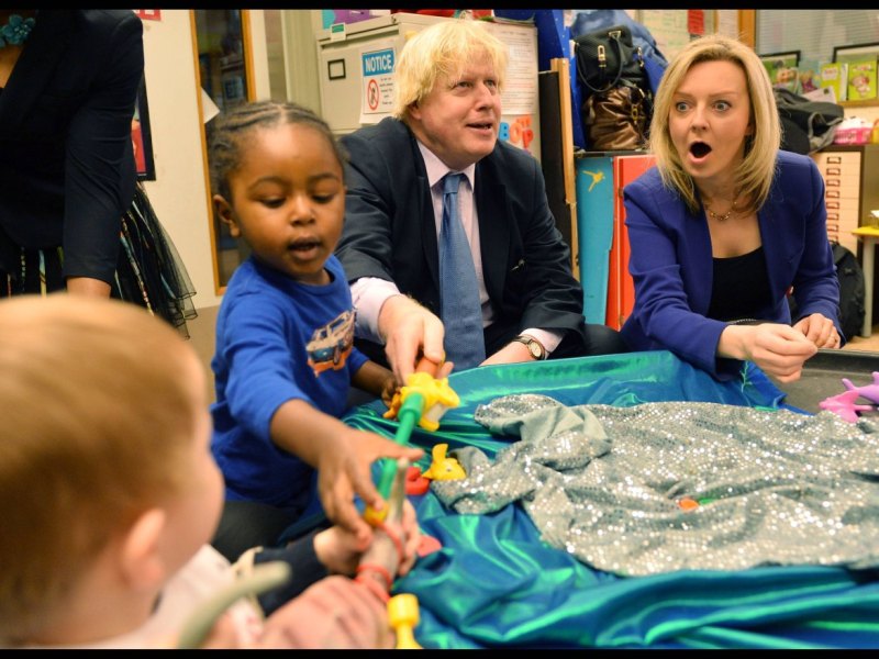 Boris Johnson Liz Truss