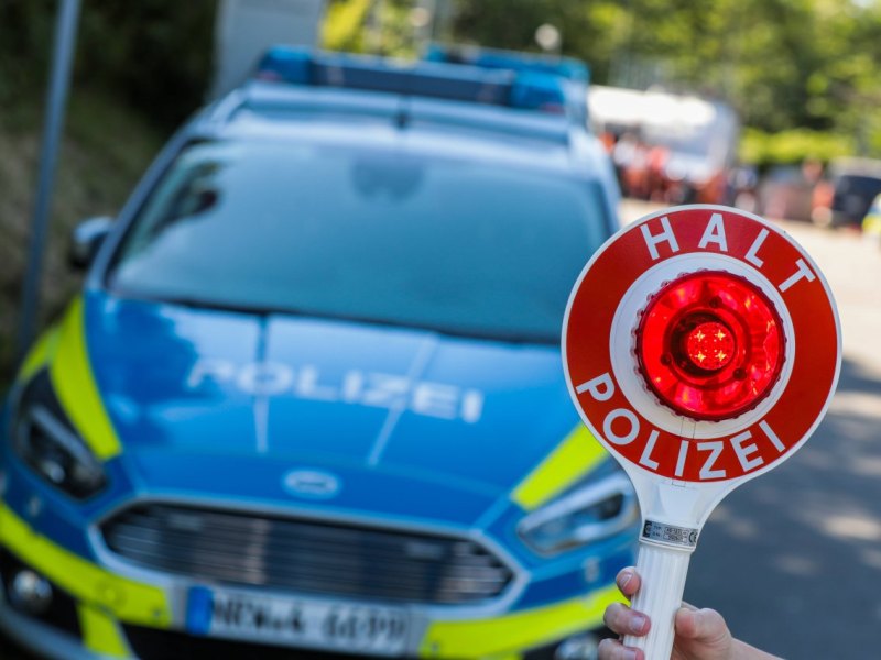 Gelsenkirchen-Verkehrskontrolle