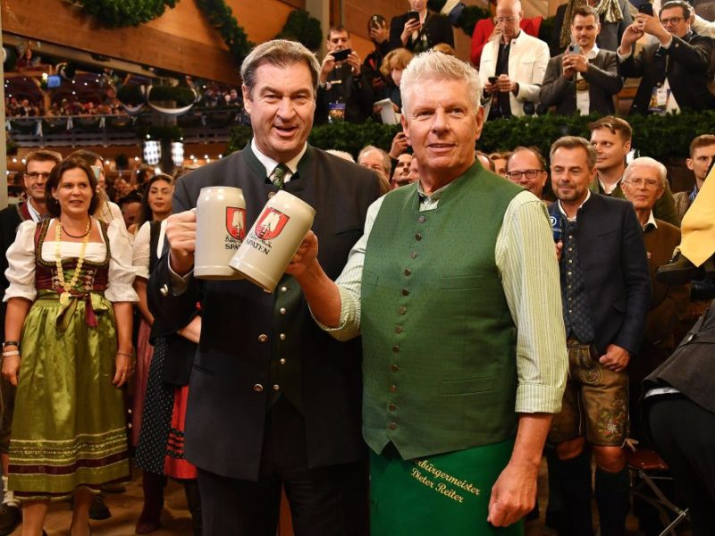 Markus Söder Ricarda Lang Oktoberfest