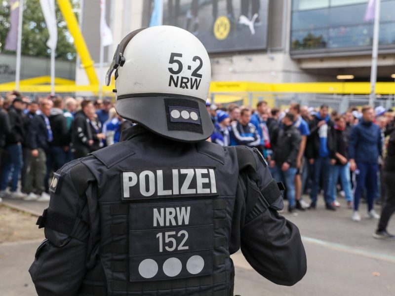 Dortmund: Großes Polizeiaufgebot beim Derby BVB - S04.