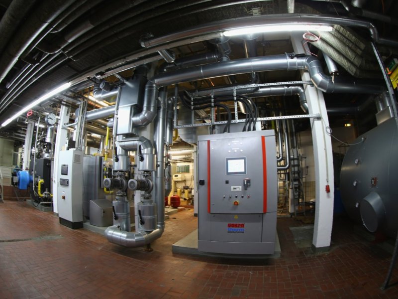 Blockheizkraftwerk im Elisabeth Krankenhaus