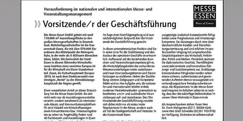 Essen Messechef-Jobanzeige.JPG