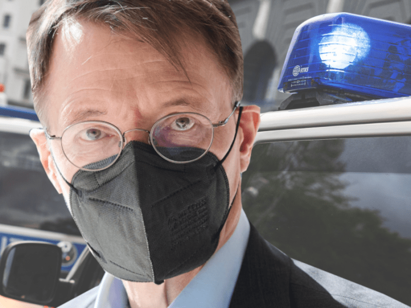 Karl Lauterbach und die Polizei?