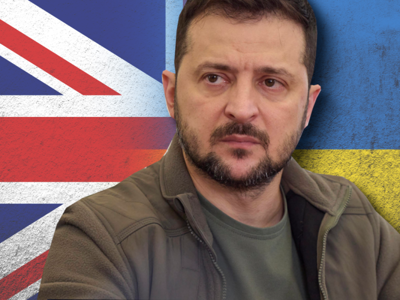 Ukraine und Boris Johnson.