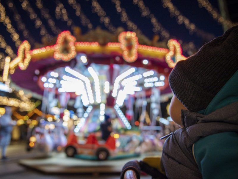 Weihnachtsmarkt Essen Karussell