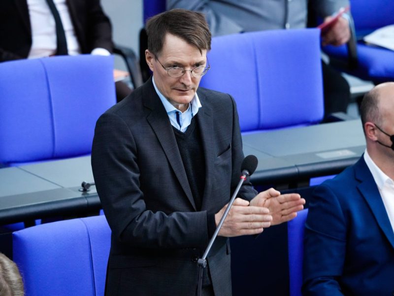 Karl Lauterbach im Bundestag