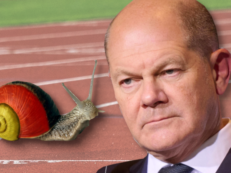 Der Schneckentempo-Kanzler?