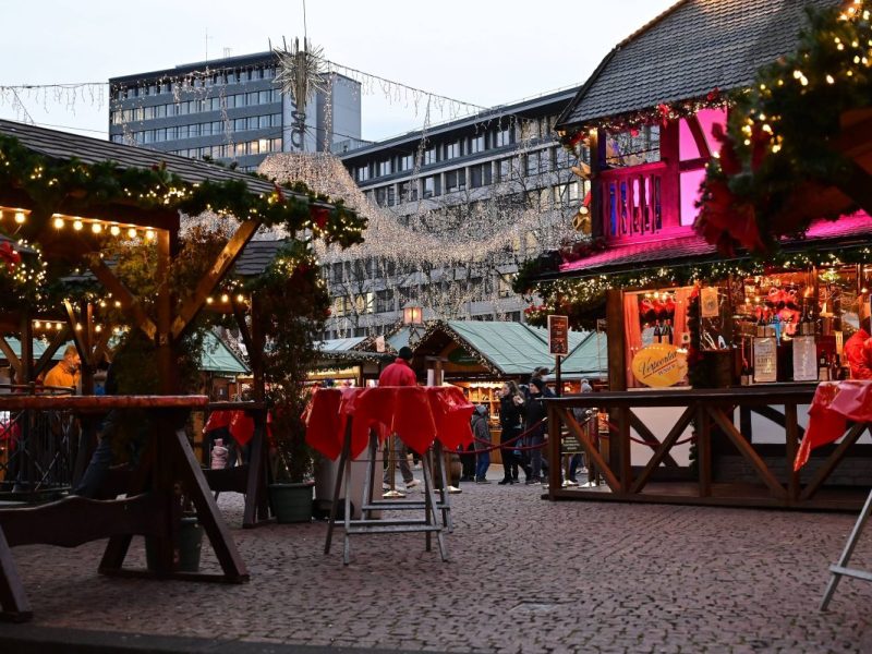 Weihnachtsmarkt Essen auf dem Kennedyplatz
