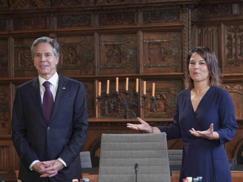 Das Kreuz ist weg beim G7-Außenministertreffen