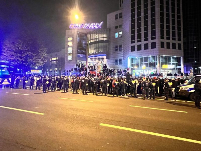Essen und Dortmund Marokko Fans