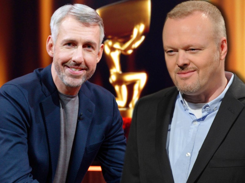 Sebastian Pufpaff und Stefan Raab