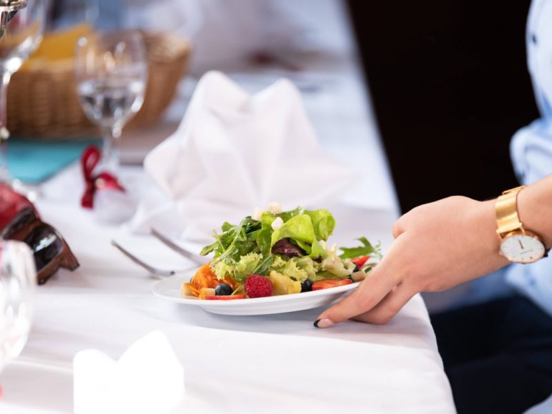 Hochzeit Tisch Essen