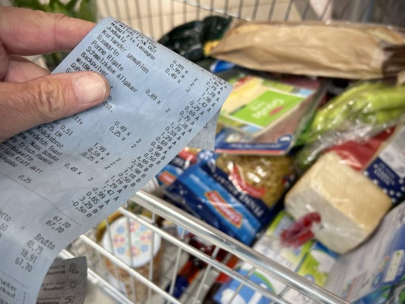 Teures Weihnachtsessen 2022.