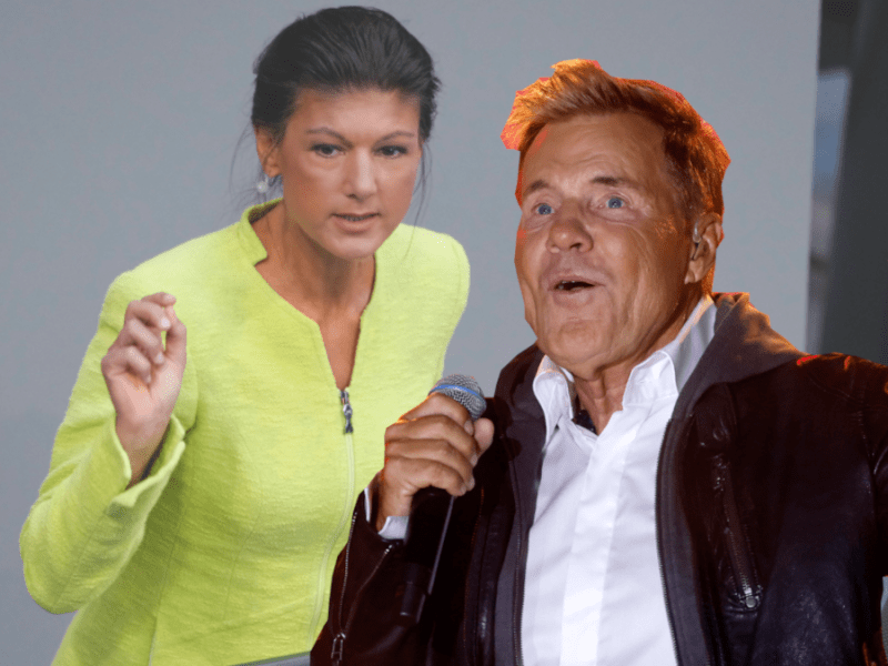 Sahra Wagenknecht übt Kritik an Bundesregierung. Im Zuge dessen schlägt die Linken-Politikerin Dieter Bohlen als Kanzler vor.