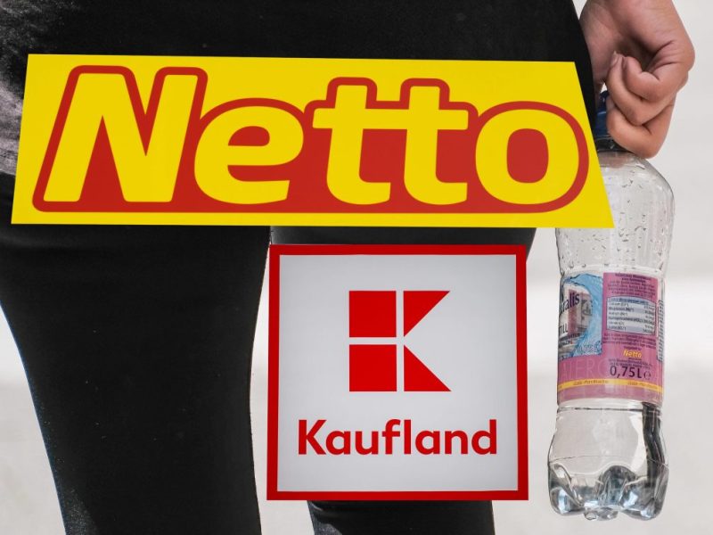 Netto, Kaufland und Co Mineralwasser