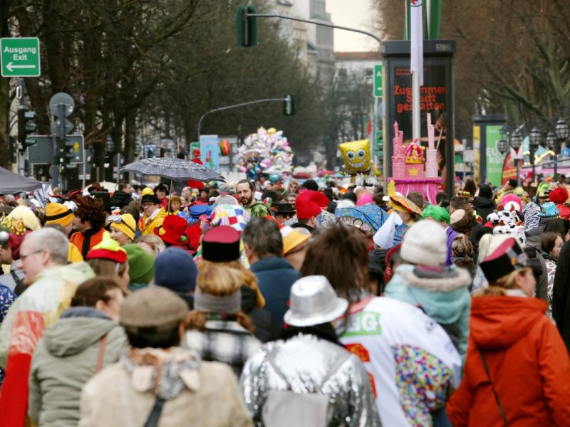 Wetter in NRW an Karneval