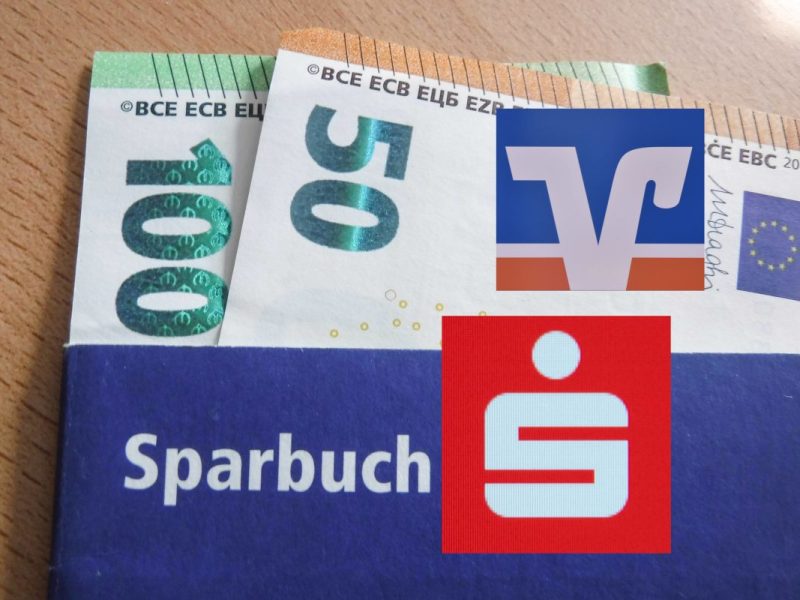Sparkasse, Volksbank & Co. Sparbuch