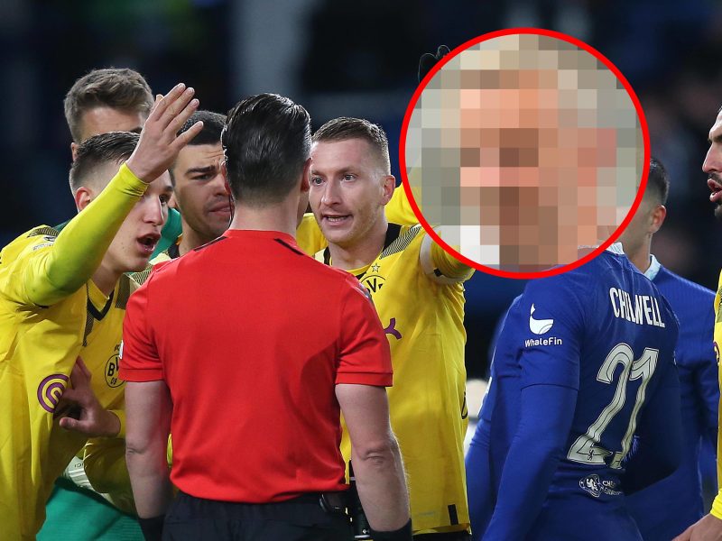 Borussia Dortmund: Nicht nur die Spieler meckerten über den Schiedsrichter.