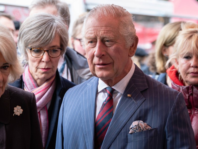 König Charles III. im Frühstücksfernsehen