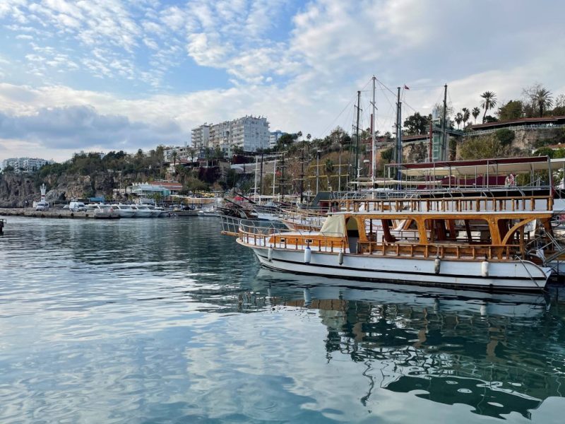 Der Hafen von Antalya in der Türkei