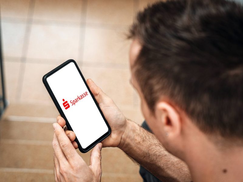 Sparkasse App auf Handy
