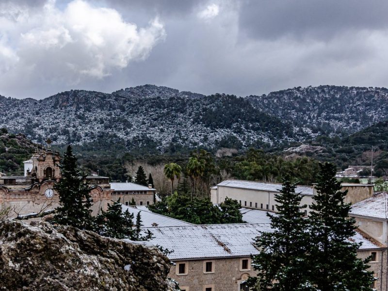 Wetter Schnee auf Mallorca