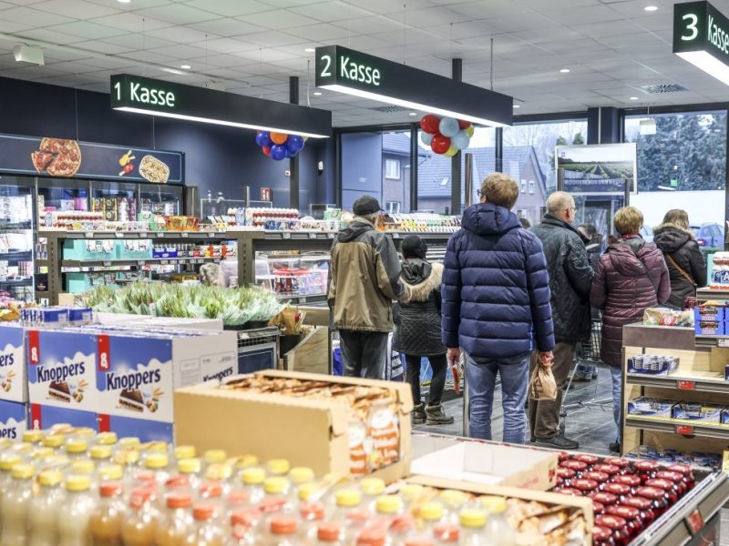 Aldi Markt Kasse Produkte