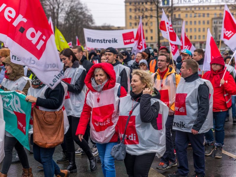 Kita-Streik in NRW: Mitglieder der Gewerkschaft Verdi werden am Mittwoch wieder die Arbeit niederlegen.
