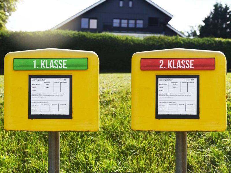 Deutsche Post Zweite-Klasse-Brief